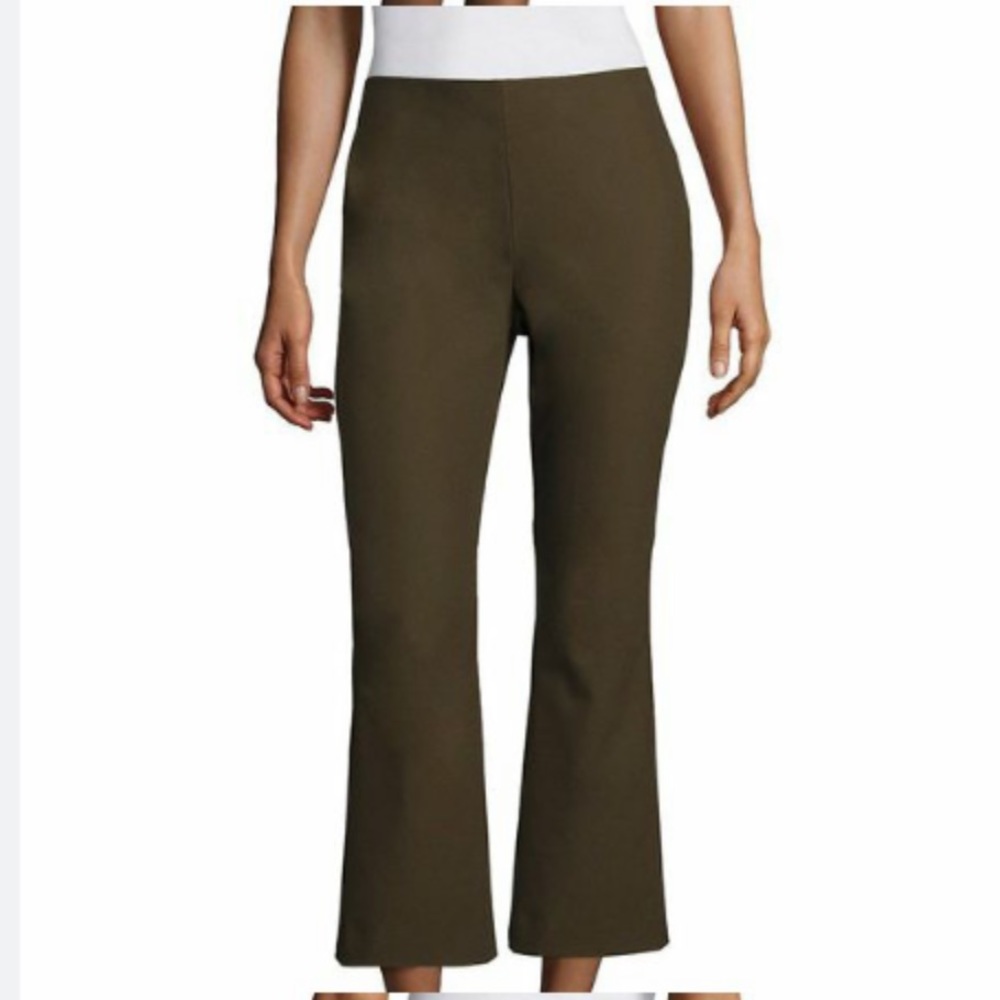 Theory Approach Pant in Juniper Green